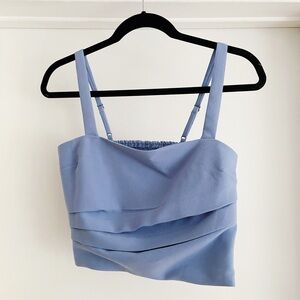 Tailored Squareneck Set Top Abercrombie & Fitch